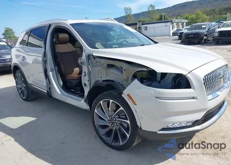 2023 Lincoln Nautilus Reserve из США, поврежденный, VIN 2LMPJ8K98PBL22769